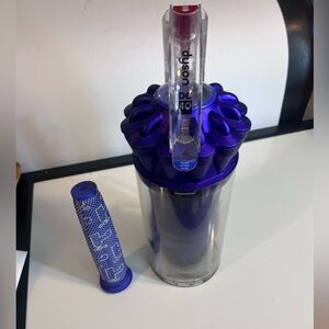 Dyson DC40 Ball Vacuum Cyclone Canister Dust Bin Purple OEM with Filter Tested